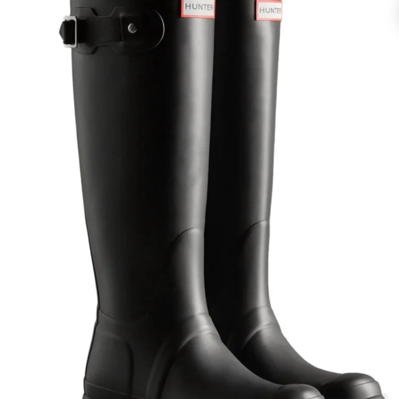 Hunter Shoes - Hunter Black Tall Rain Boots